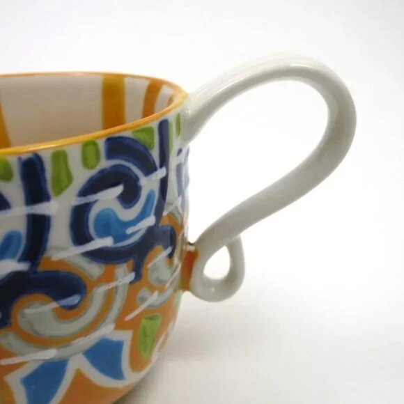 Anthropologie Kantha Stitched Mug - Picture 2 of 7